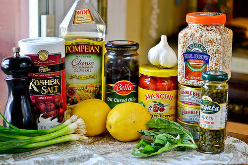 Israeli Couscous Tuna Salad-1