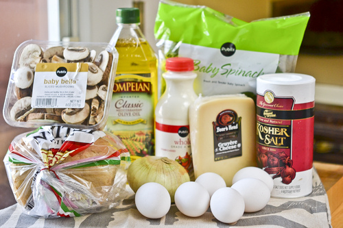 Mushroom-Spinach Baked Eggs 17