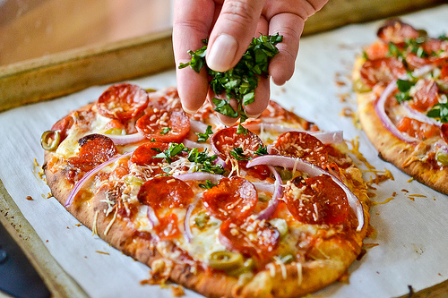 Deluxe Flatbread Pizza-9