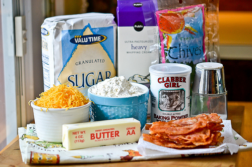Bacon, Cheddar & Chive Scones-1