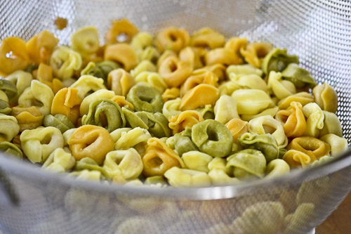 Tortellini with Italian Sausage, Fennel, and Mushroom 10