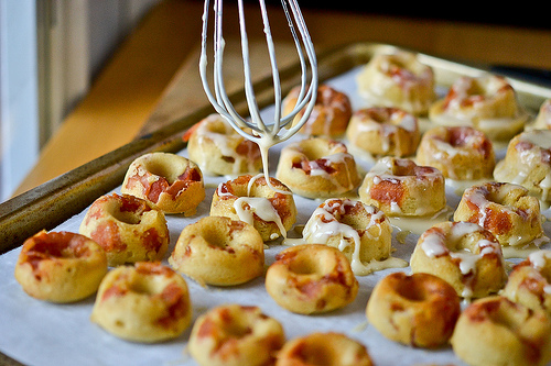 Maple-Glazed Bacon Donuts-6