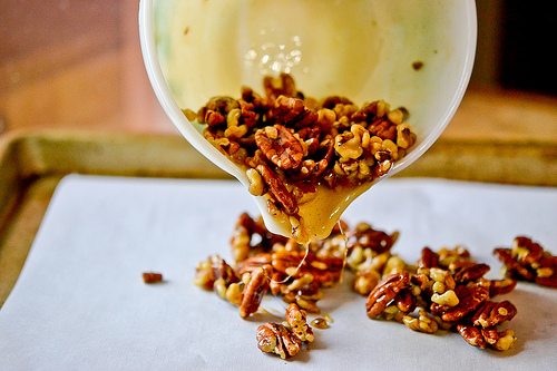 Brown Sugar Banana Parfaits with Maple-Glazed Pecans-2