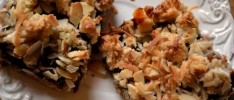 Triple-Cherry Streusel Bars
