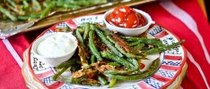 Baked Parmesan Green Beans