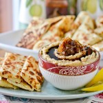 Balsamic Caramelized Onion Hummus