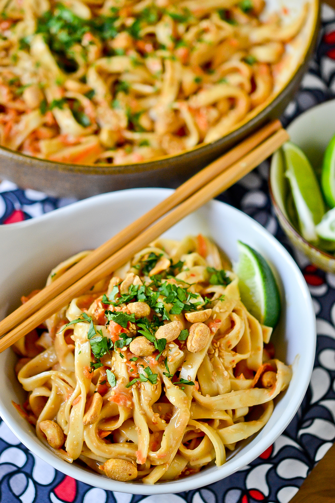 Cold Peanut Sesame Noodles