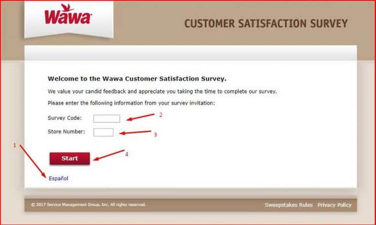 MyWawaVisit-customer-Survey