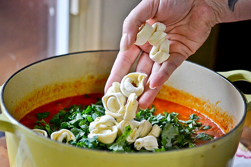 Smokey Minestrone with Tortellini-7