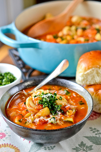 Smokey Minestrone with Tortellini-13
