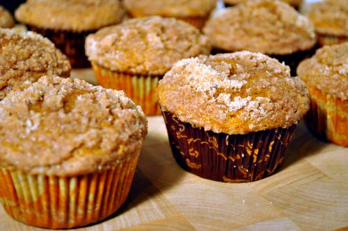 Pumpkin Cream Cheese Muffins
