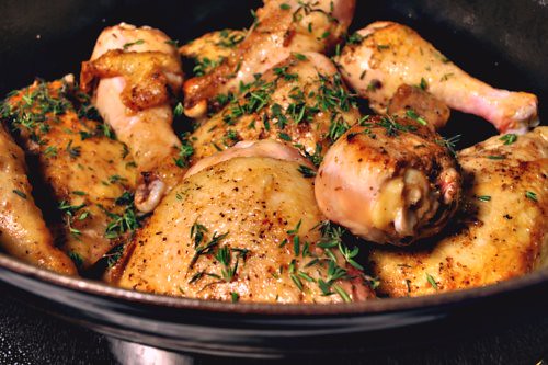 Chicken with Forty Cloves of Garlic