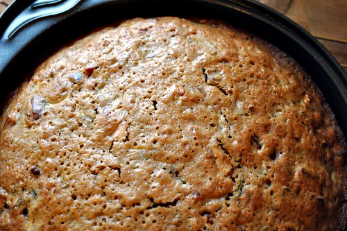 Zucchini Pecan Cake