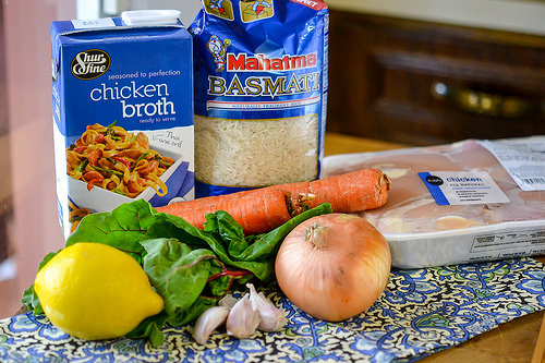 One-Pot Chicken & Rice with Swiss Chard (1 of 13)