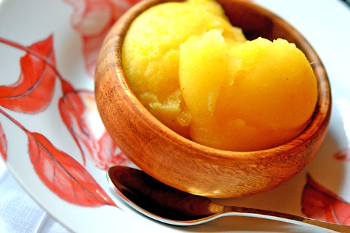 Spiced Orange and Honey Sorbet