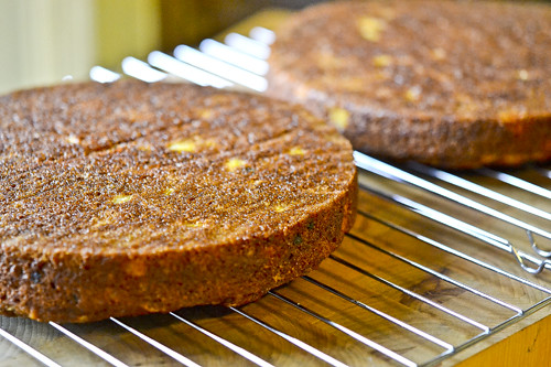 Pumpkin Spice Cake with Cream Cheese Frosting 14