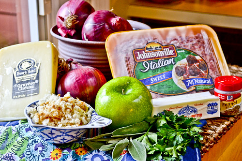 Sausage-Stuffed Red Onions 17