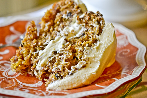 Pumpkin Spice Cake with Cream Cheese Frosting