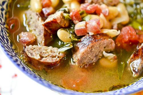 Swiss Chard, White Bean & Sausage Soup 3
