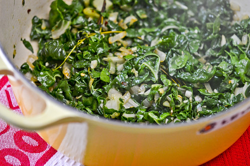 Swiss Chard, White Bean & Sausage Soup 12