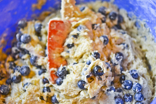 Banana Blueberry Muffins 16