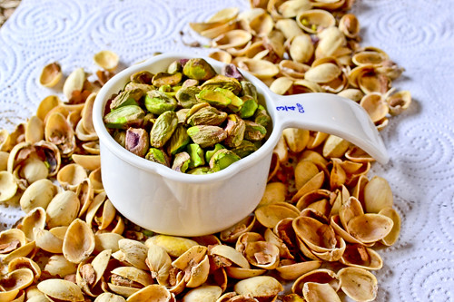 Pistachio, Cranberry & White Chocolate Biscotti