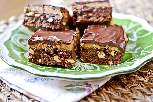 Peanut Butter Fudge Brownies 4