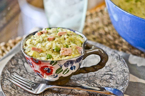 Risotto With Pesto and Peas 1