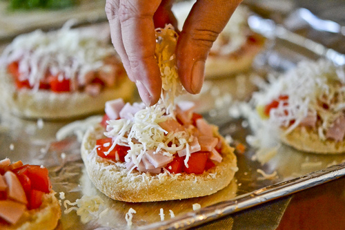 English Muffin Pizzas 7
