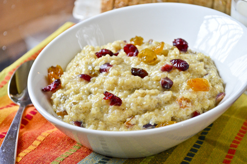 Warm Quinoa Pudding 4